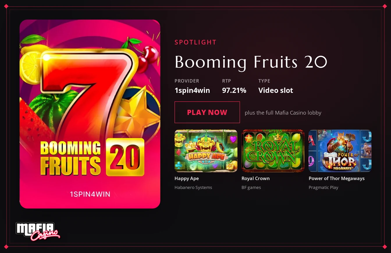 Explore curated slot selections.